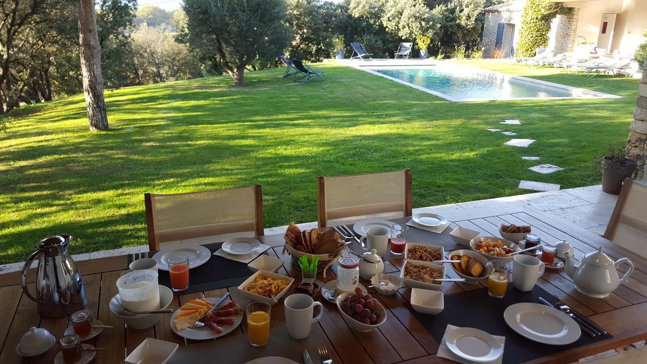 Les Terrasses - Gordes Guest House Eksteriør bilde